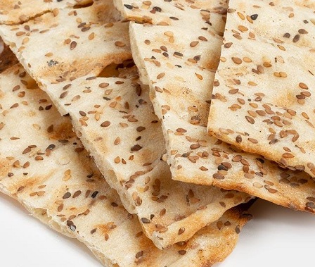 سنگک کنجدی آرد سفید (آزادپز)
